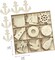 45 Pack Unfinished Nautical Wood Cutouts for Crafts, Wooden Anchor,Sailboat,Ship Wheel,Compass for DIY Project 3.5 Inch 5 Peices Each